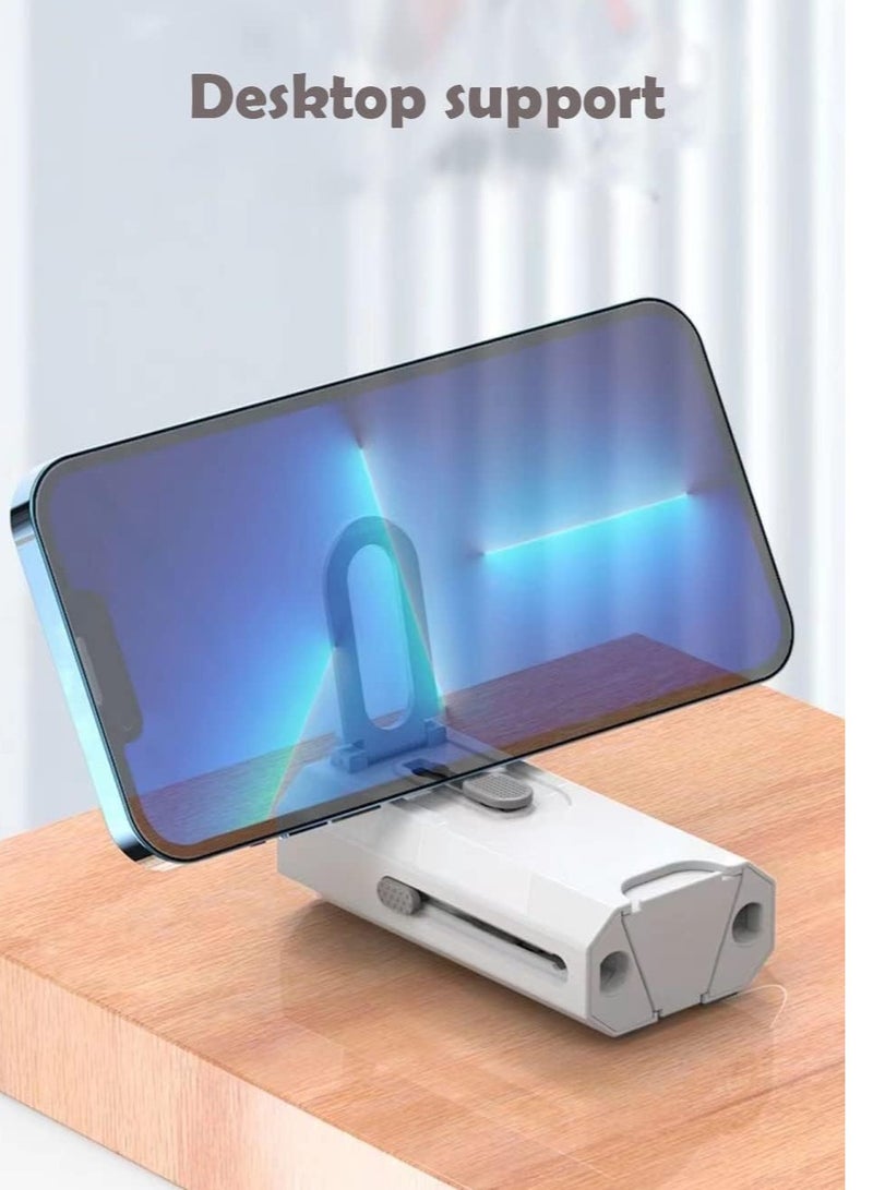 ELTRAZONE 8 in 1 Electronic Cleaner kit，Laptop Screen Keyboard Cleaner Kit, Brush Tool for Tablet, Computer, PC Monitor,TV Camera Lens ，Mobile Phone Holder. (White) - Image 4