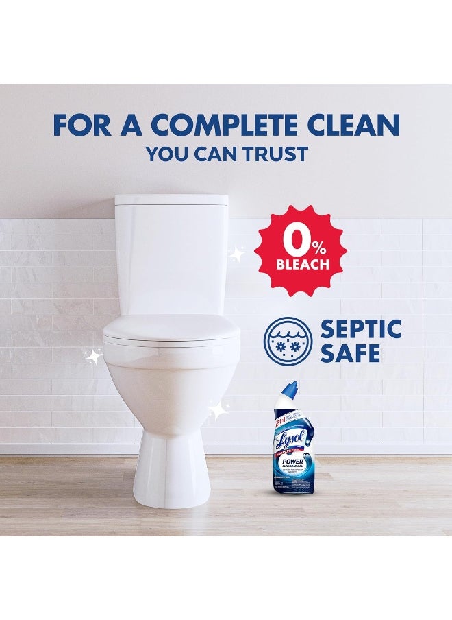 Lysol - Lysol Power Toilet Bowl Cleaner, 48oz, 4 x 2- Packs - 24 oz(709 mL) EACH - Image 1