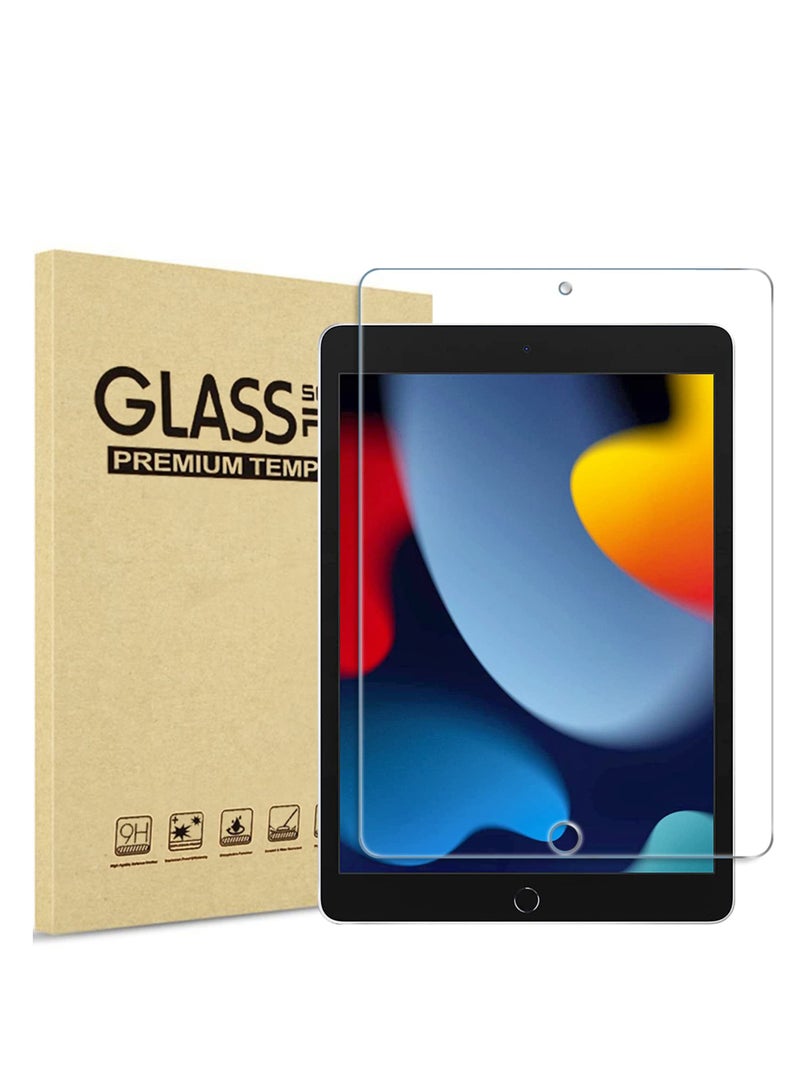 Procases 1 Pack Ipad 10.2 9Th Generation 2021 8Th 2020 7Th 2019 Screen Protector Tempered Glass Screen Film Guard For Ipad 10.2 Inch 9Th A2602 A2603 8Th A2270 A2428 7Th A2197 A2198 A2200 - Image 1
