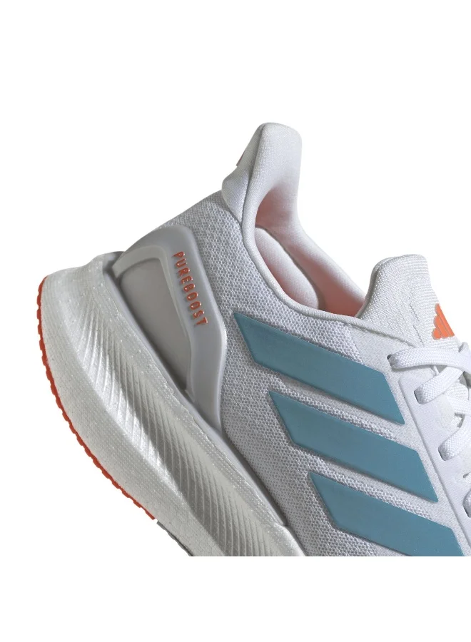 Adidas Pureboost 5 White Running Shoes For Men 6.5