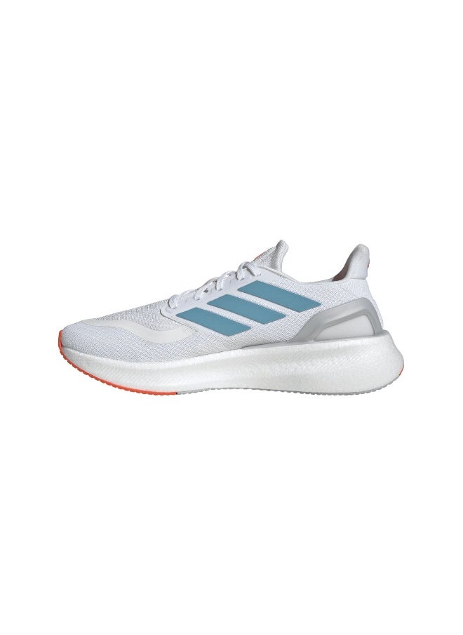 Adidas Adidas Pureboost 5 White Running Shoes For Men 6.5  - Image 5