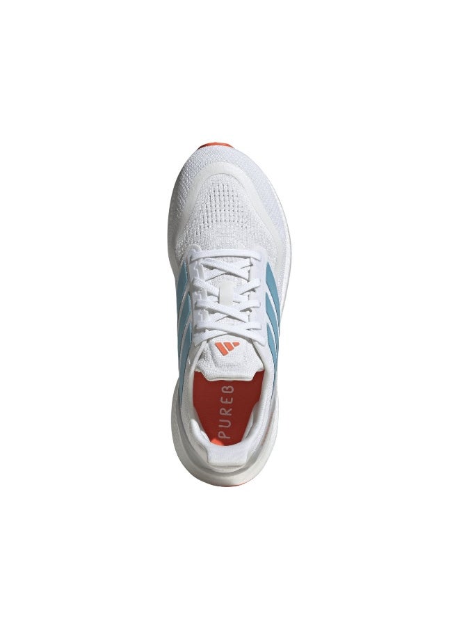 Adidas Adidas Pureboost 5 White Running Shoes For Men 6.5  - Image 3