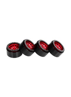 NIBEMINENT 4-Piece Beadlock Wheel Rim Hub For 1/10 Traxxas Hsp Redcat Rc4wd Tamiya Axial SCX10 D90 HPI RC Car 1RM11943R  - Image 1
