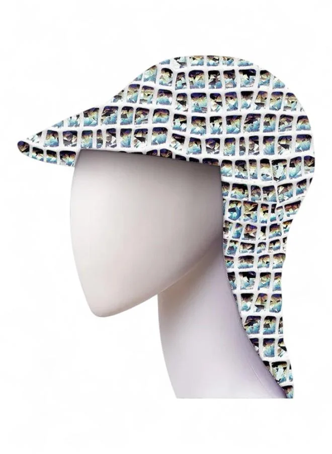 سليبستوب قبعة شمس جونيور فضية للبنات