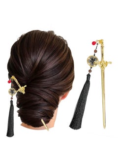Kriccio 2Pcs Hair Sticks Hair Buns Accessories Chopstick Hairpin Vintage Hair Styling Chignon Pins for Women Girls HPJBL 