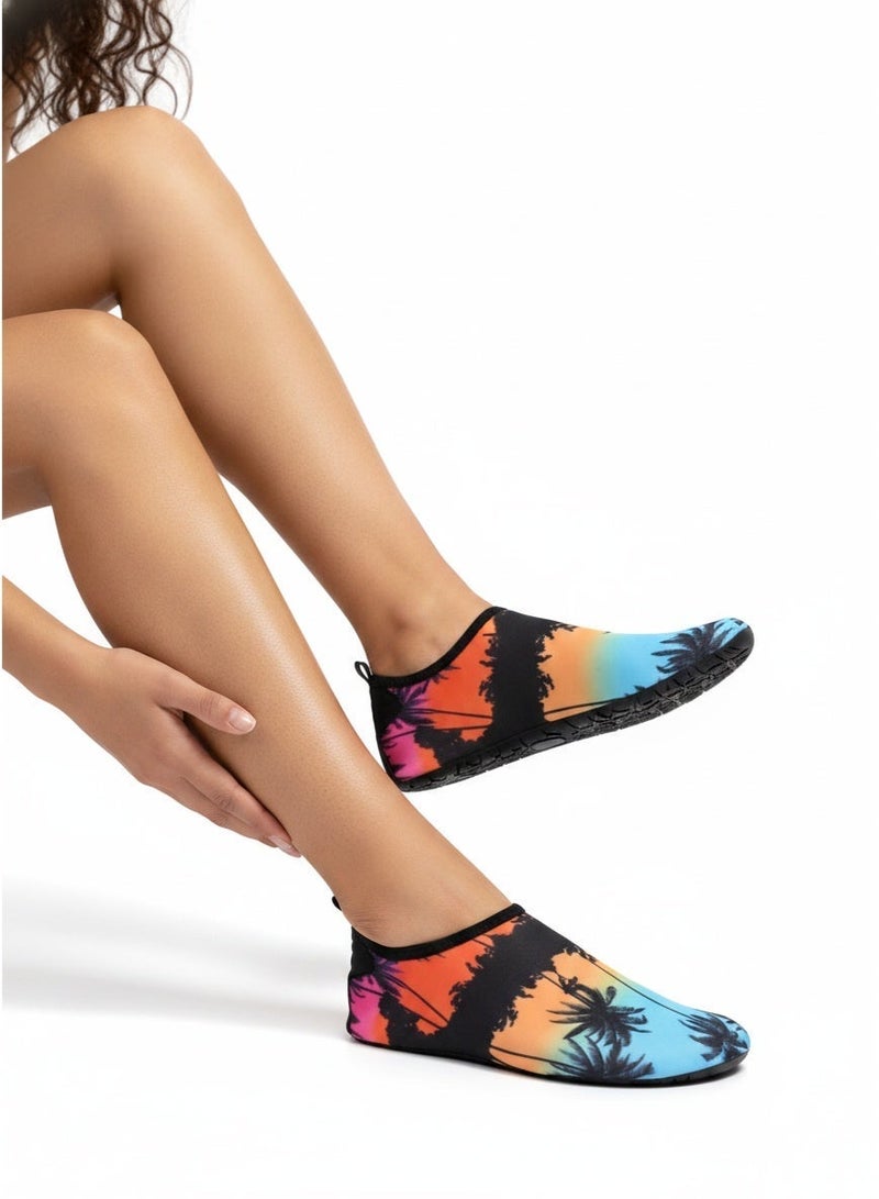 Water Shoes for Women Men Kids, Barefoot Quick-Dry Aqua Water Socks Slip-on Swim Beach Shoes for Snorkeling Surfing Kayaking Beach Walking Yoga - Image 2