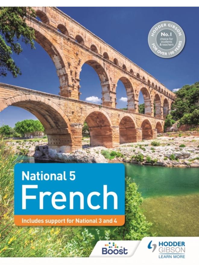 National 5 French: Includes support for National 3 and 4