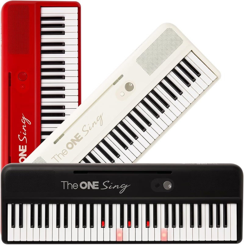 The ONE Keyboard Piano Sing - 61 Keys Electric Piano for Singing & Practice with Bluetooth and Huge Library of Songs - Image 1