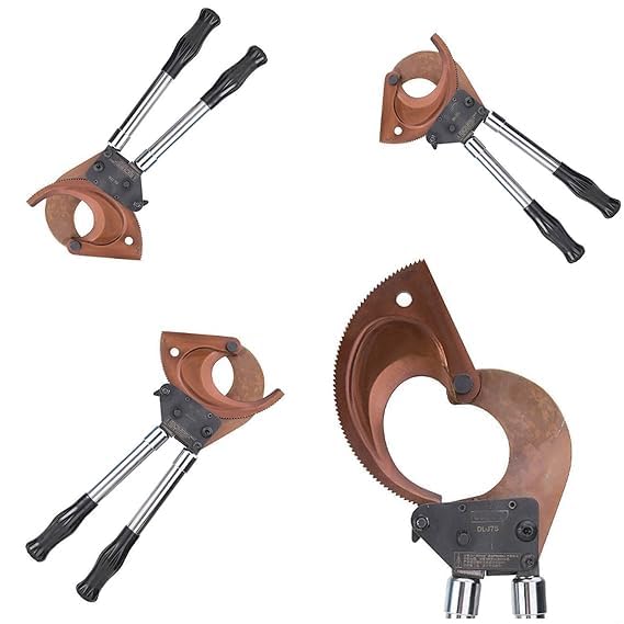 POWER Power Cable Cutter Rachet Type 40MM 16 Wire Cutter DLJ40 JS 75  - Image 3