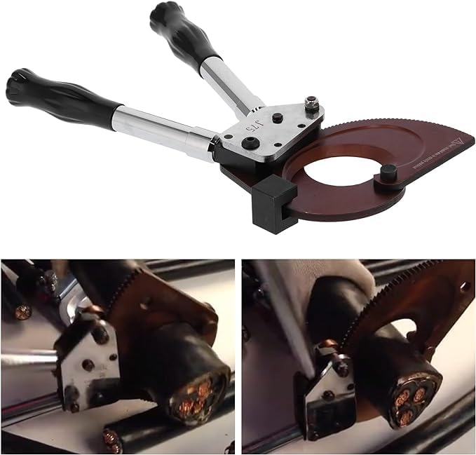 POWER Power Cable Cutter Rachet Type 40MM 16 Wire Cutter DLJ40 JS 75  - Image 5