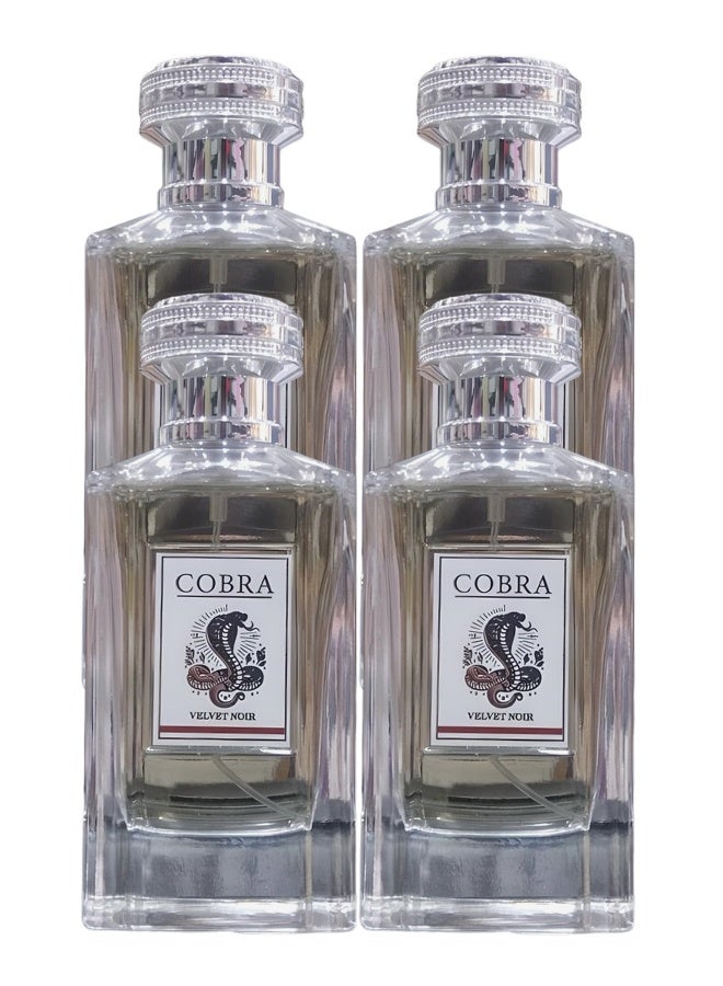 فلفيت 4 قطع عطر كوبرا للرجال ١٠٠ مل - Image 1