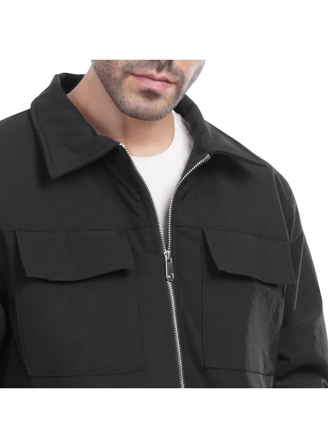 كوب جاكيت رجالي عصري بأكمام طويلة