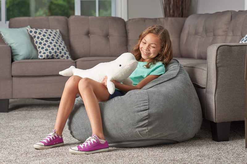 WILD REPUBLIC Cuddlekins, Beluga Whale, Stuffed Animal, Plush Toy, Gifts for Kids, 21 Inches - Image 3