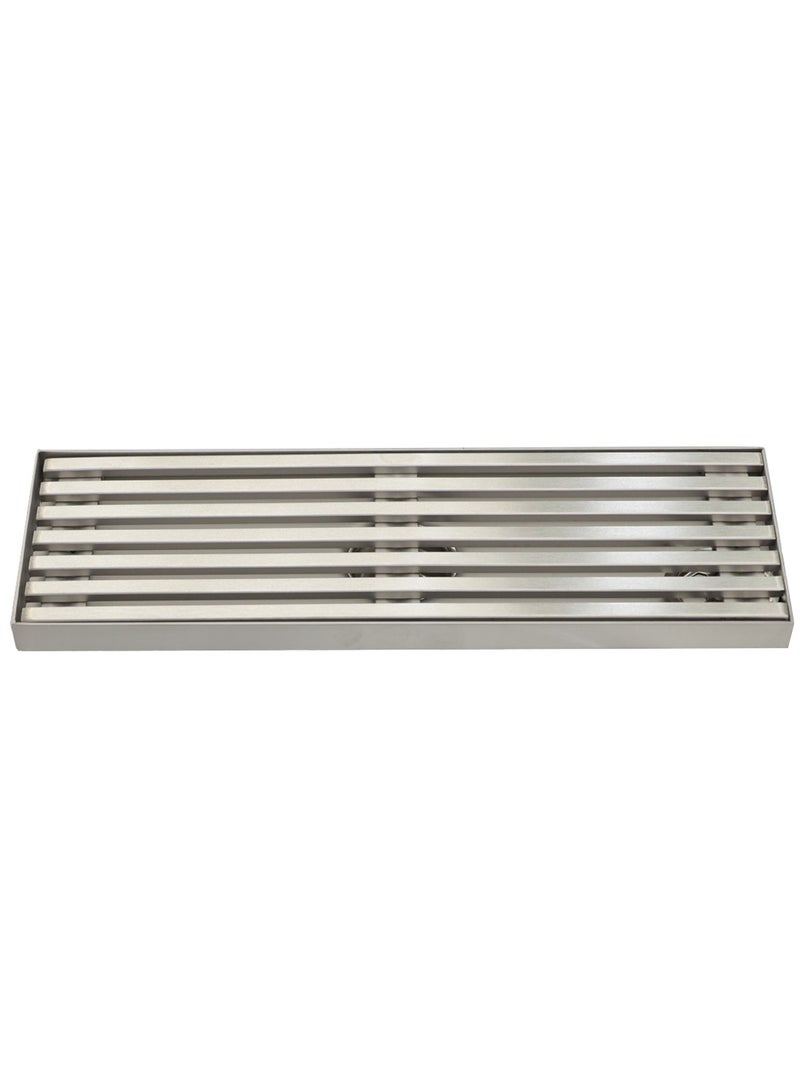 Rectangular shower floor drain, shower drain, 304 stainless steel linear drain with filter fitting  - Image 1