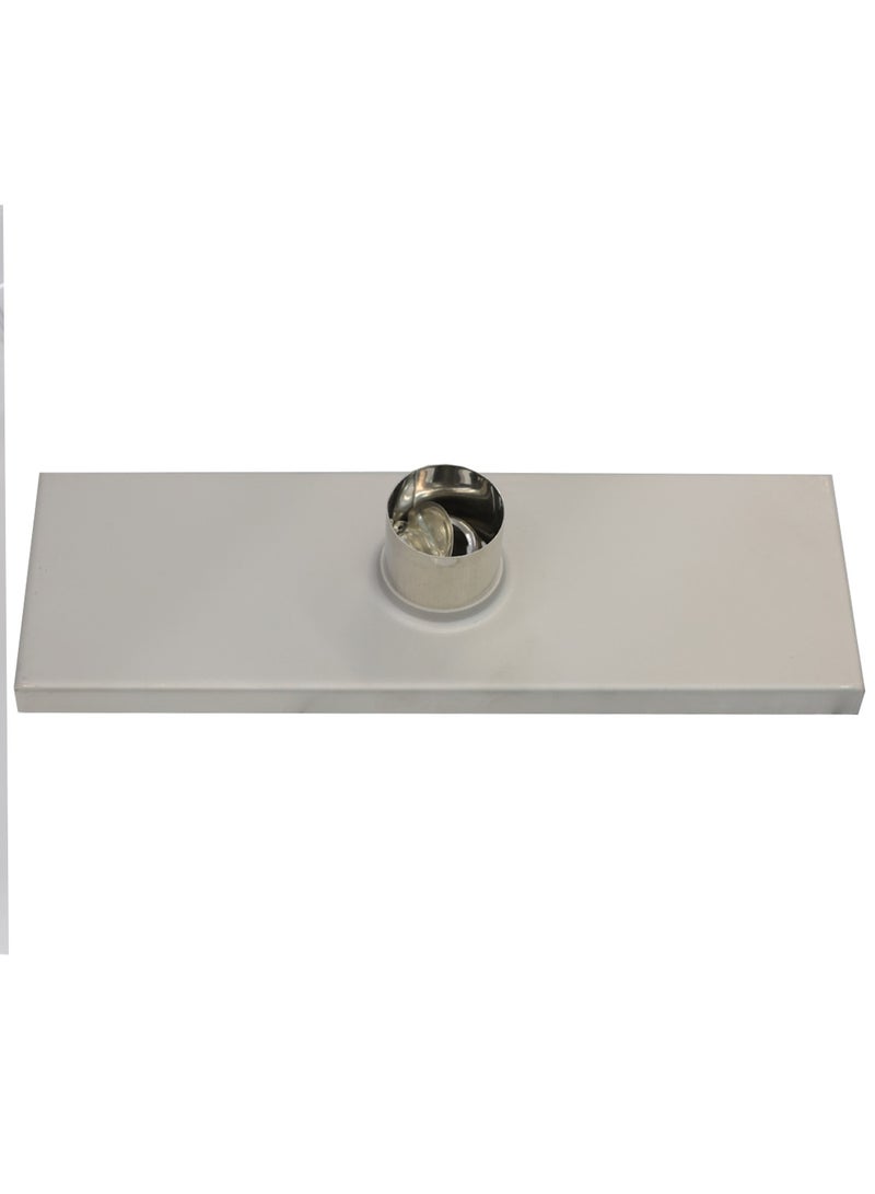 Rectangular shower floor drain, shower drain, 304 stainless steel linear drain with filter fitting  - Image 2