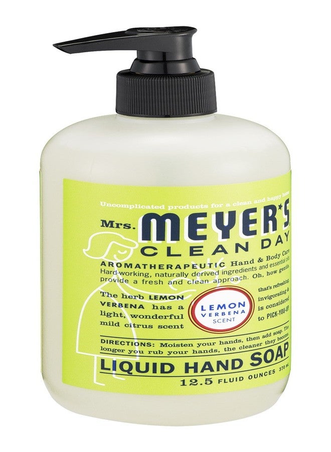 Mrs. Meyer's Clean Day Liquid Hand Soap Lemon Verbena 12.5 Fl Oz (Pack of 6) - Image 1