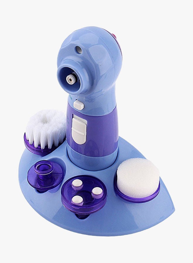 NIBEMINENT Blackhead Pore Facial Skin Brush Blue/Purple - Image 2