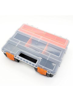 SEVIA Sevia 21 Compartments Work Tools Screw Storage Box Hardware Tool Organizer Plastic Hardware Parts Organizers Versatile and Durable Storage Toolbox with Removable Dividers  - Image 1
