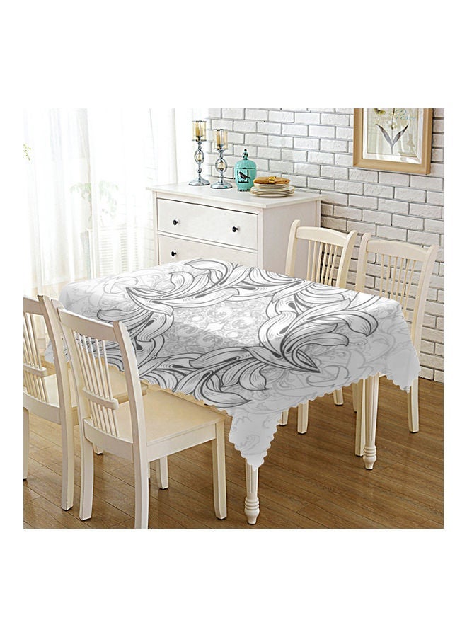 NIBEMINENT Abstract Petals Printed Table Cover Multicolour 90x140cm - Image 5