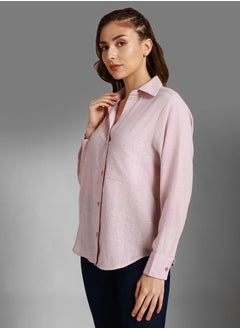 Solid Spread Collar Regular Fit Shirt - pzsku/ZF357E4A15AEEA25BAF46Z/45/1741341282/c478c86d-f4f1-4452-8aaa-ee234c6fd75f