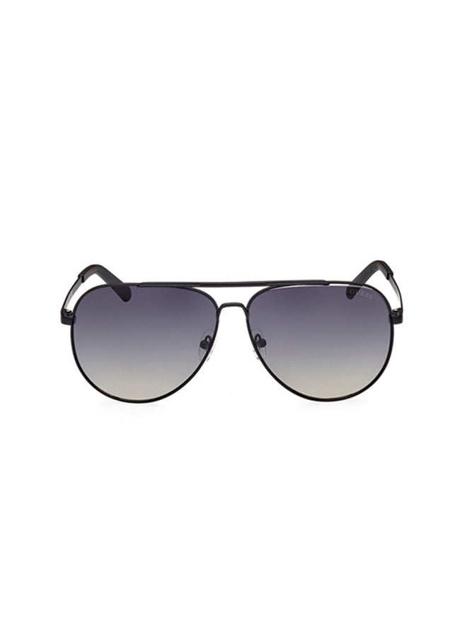 GUESS - Pilot Sunglasses For Men - Matte Light Brown - Image 1