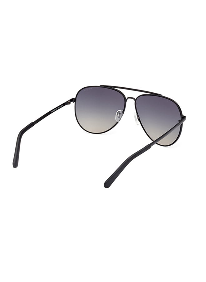 GUESS - Pilot Sunglasses For Men - Matte Light Brown - Image 1
