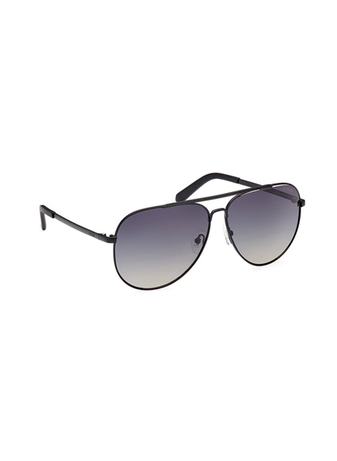 GUESS - Pilot Sunglasses For Men - Matte Light Brown - Image 1