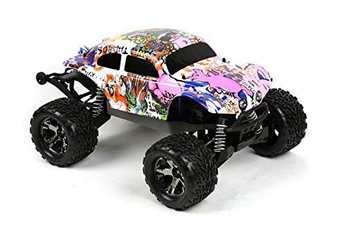 SummitLink Compatible Custom Body Graffiti Pink Pig Style Replacement for 110 Scale RC Car or Truck Truck not Included STBPIG01 - Image 1