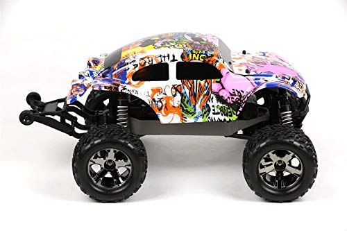 SummitLink Compatible Custom Body Graffiti Pink Pig Style Replacement for 110 Scale RC Car or Truck Truck not Included STBPIG01 - Image 5