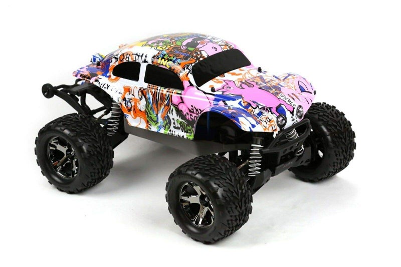 SummitLink Compatible Custom Body Graffiti Pink Pig Style Replacement for 110 Scale RC Car or Truck Truck not Included STBPIG01 - Image 4