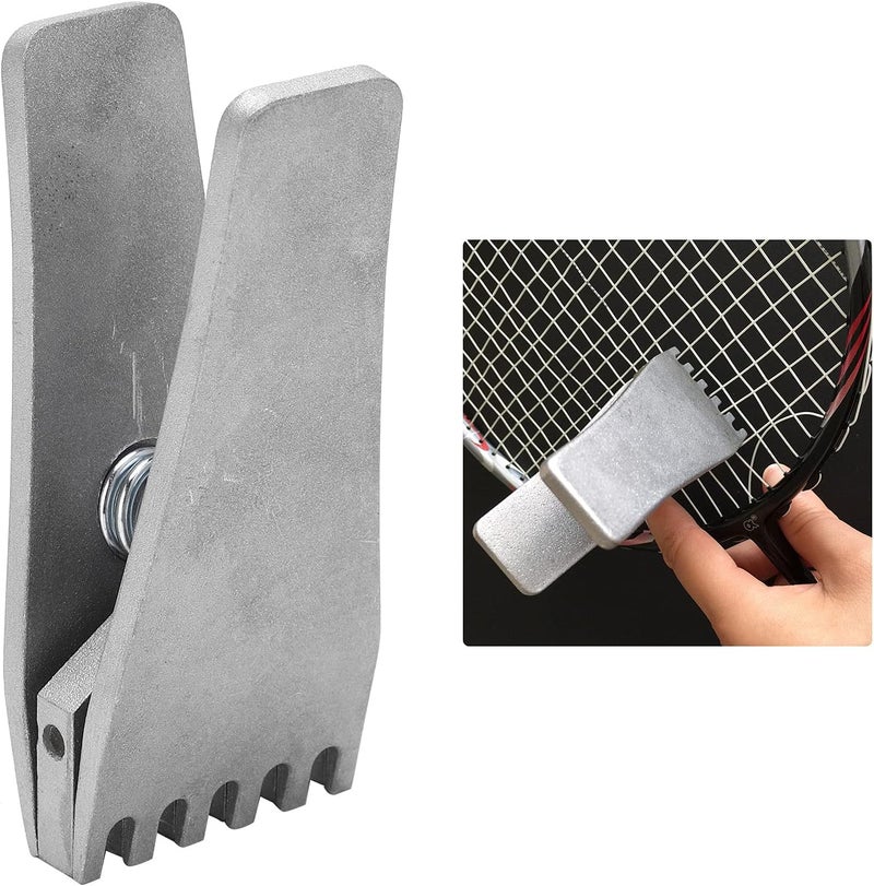 klarako Badminton Starting Clamp, Badminton Stringing Clamp Universally Applicable Simple for Repairing Badminton Rackets - Image 4