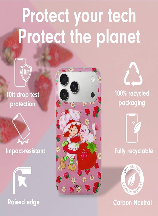 سونيكس جراب سونيكس لهاتف آيفون 17 برو ماكس | متوافق مع ماج سيف | مُختبر ضد السقوط من ارتفاع 10 أقدام | تصميم كلاسيكي مستوحى من كعكة الفراولة - Image 4