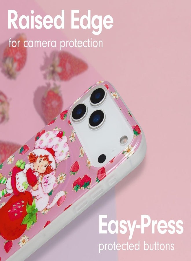 سونيكس جراب سونيكس لهاتف آيفون 17 برو ماكس | متوافق مع ماج سيف | مُختبر ضد السقوط من ارتفاع 10 أقدام | تصميم كلاسيكي مستوحى من كعكة الفراولة - Image 5