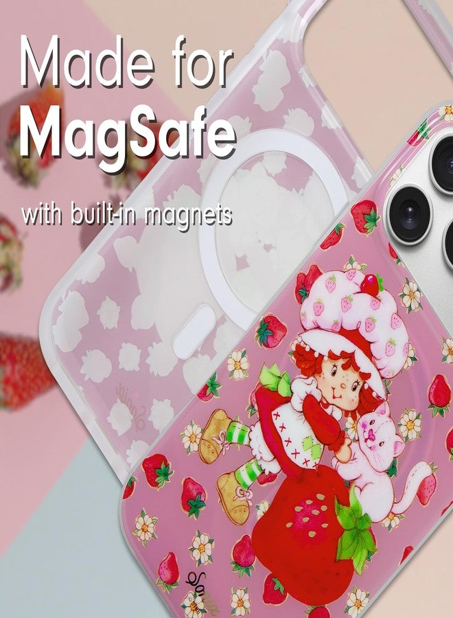 سونيكس جراب سونيكس لهاتف آيفون 17 برو ماكس | متوافق مع ماج سيف | مُختبر ضد السقوط من ارتفاع 10 أقدام | تصميم كلاسيكي مستوحى من كعكة الفراولة - Image 3