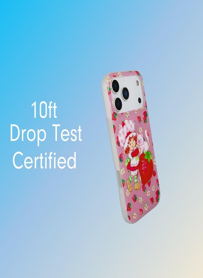 سونيكس جراب سونيكس لهاتف آيفون 17 برو ماكس | متوافق مع ماج سيف | مُختبر ضد السقوط من ارتفاع 10 أقدام | تصميم كلاسيكي مستوحى من كعكة الفراولة - Image 2
