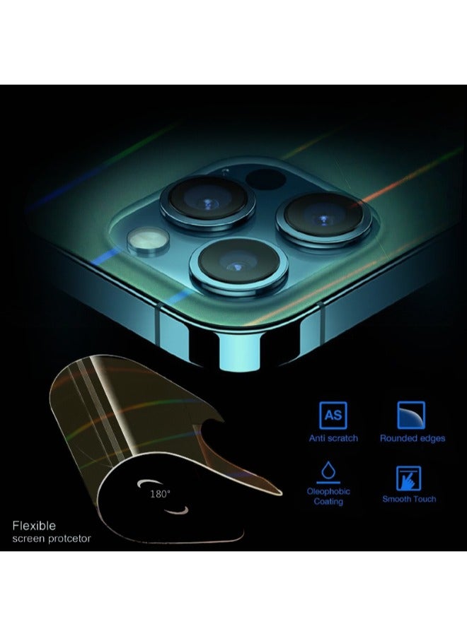 Back Shiny Screen Full Protection With Colors Effect For Realme C55