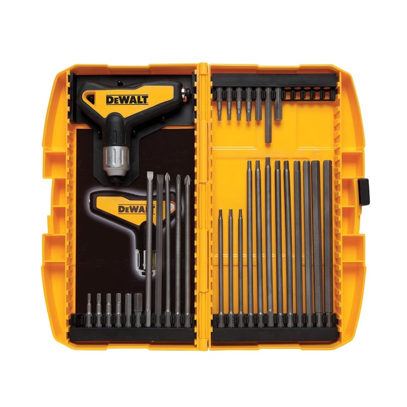 DEWALT DEWALT Hex Key Wrench Set Ratcheting THandle Set 31Piece DWHT70265  - Image 1