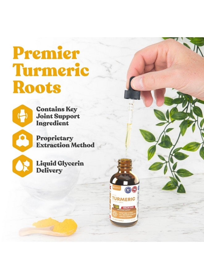 Rejuvica Health Active Turmeric - Advanced Liquid Supplement - Curcuma Longa Extract - Turmeric Roots Only - Naturally Occurring Curcumin  - Image 2