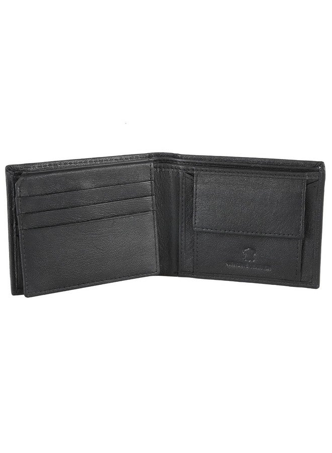 وايلدهورن محفظة جلدية أصلية للرجال باللون الأسود - Image 2