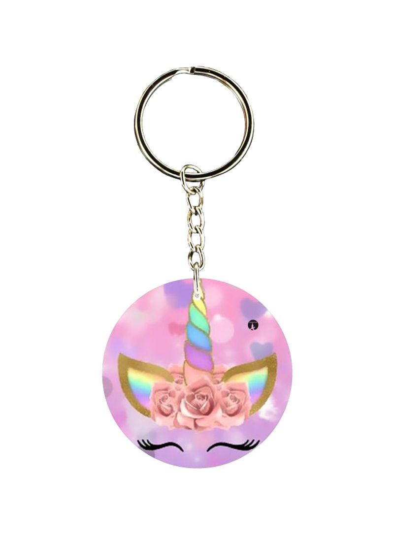 Printed Dual Sided Keychain