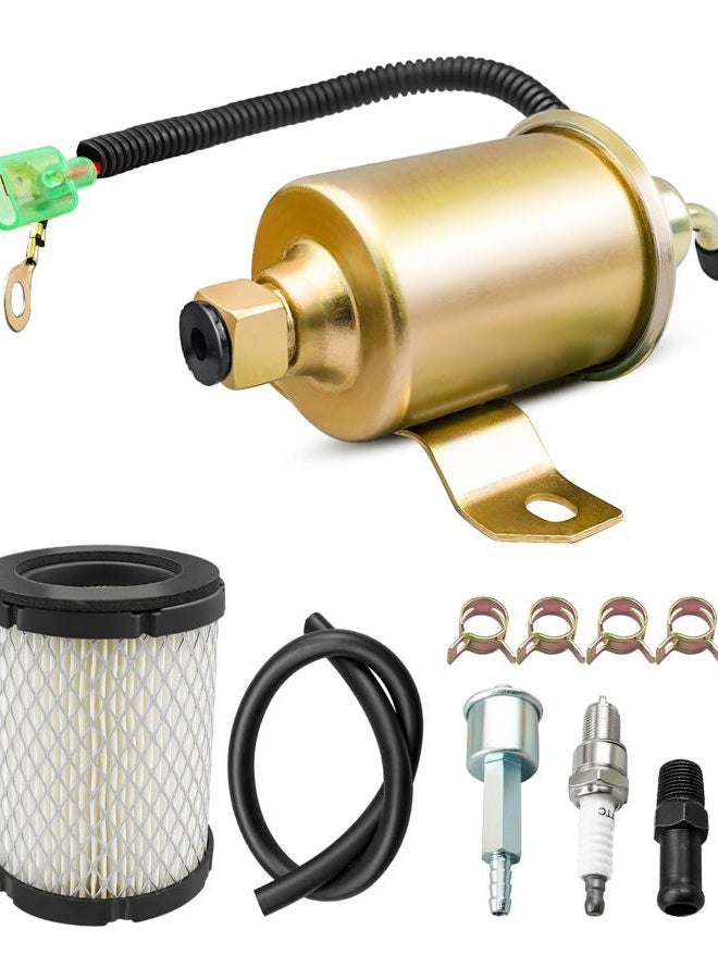 JUFWKO Replace 149-2311 Fuel Pump Tune Up Kit Fits for Onan Cumins Rv 4000 4KW Microlite Microquiet Generator with 149-2457 Fuel Filter 167-0275 Spark Plug and 1403280 Filter - Image 1