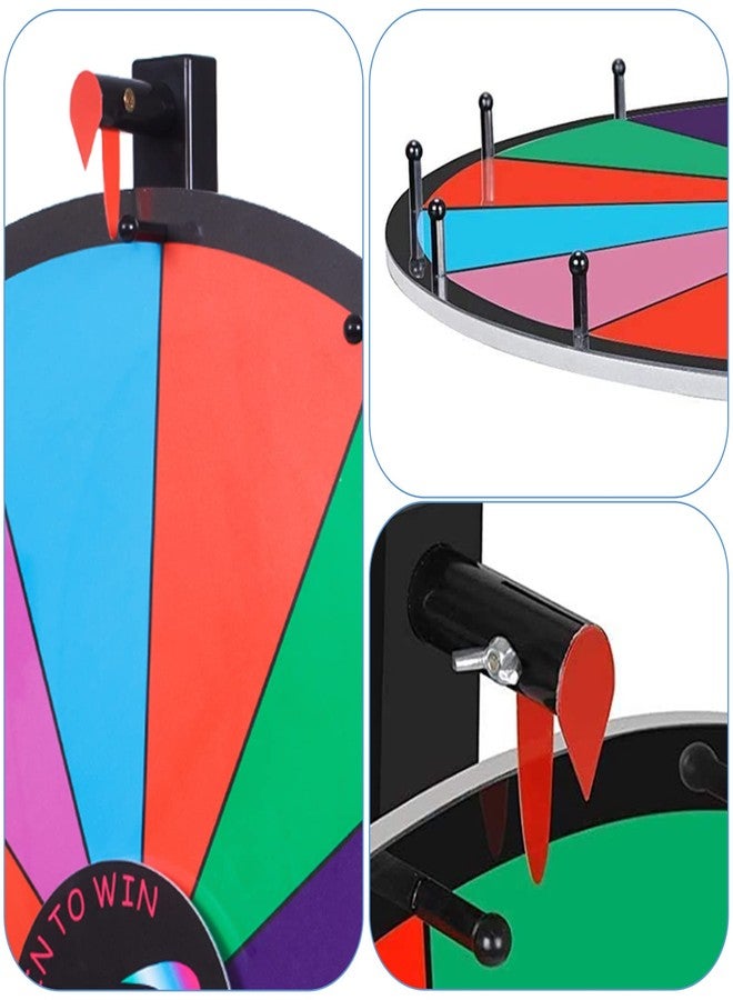 Hooomyai Prize Wheel Pegs & Red Pointer Replacement Kit Spinning Wheel Replacement for Trade Show Carnival Party Pub - Image 3