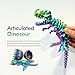 utosday Easter Eggs Filled with Dinosaur Toys 3D Printed Animals Mystery Crystal Dragon Egg with Articulated Tyrannosaurus Rex Easter Basket Stuffers Fidget Toy for Adults Kids Candy - Image 4