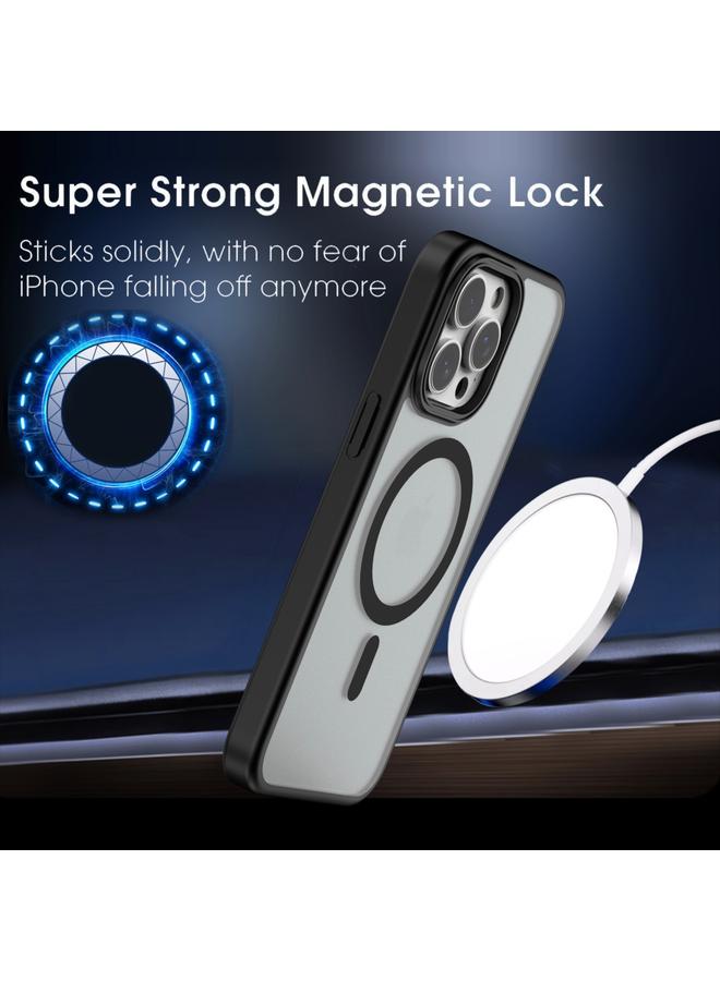 اس-توب جراب لهاتف iPhone 14 Pro مصنوع من مادة TPU الهجينة PC مع غطاء مغناطيسي داخلي MagSafe - Image 3