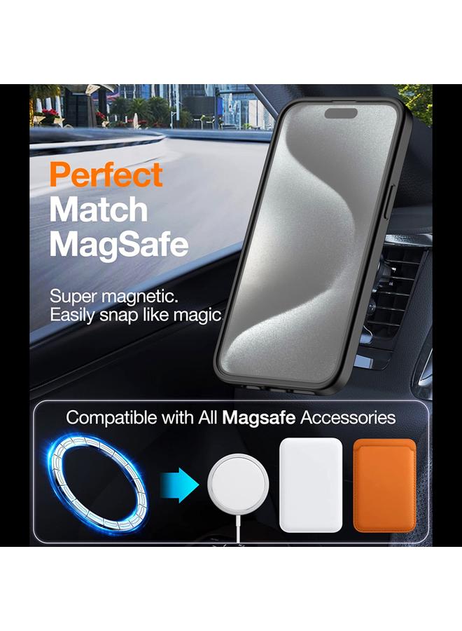 اس-توب جراب لهاتف iPhone 14 Pro مصنوع من مادة TPU الهجينة PC مع غطاء مغناطيسي داخلي MagSafe - Image 4