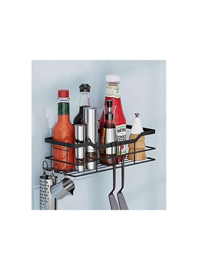 Raxoom Shower Caddy Shelf Organizer Rack with Soap Dish Holder, Bathroom Organizer Shelf Kitchen Storage Rack Wall Mounted Adhesive No Drilling Rustproof- 3 Pack (B) - Image 5