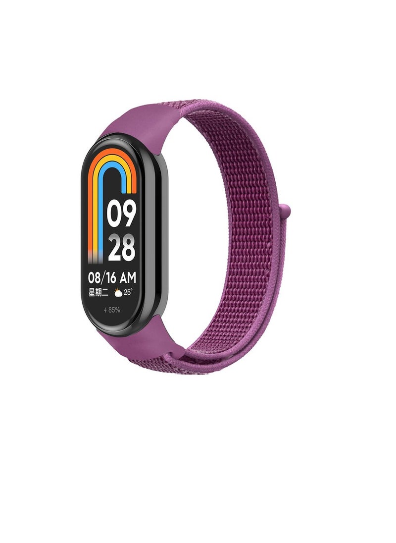 Generic Nylon Wristband Compatible for Xiaomi  band Mi 3/4/5/6/7 Adjustable Braided Elastic Solo Loop  - Image 1