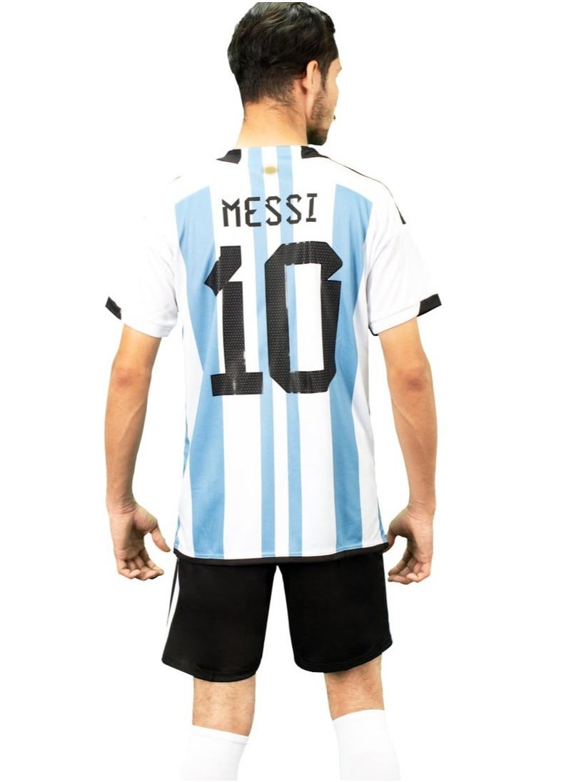 Generic - Football Jersey T-Shirt and Short with Name and Number 10  Soccer Jersey - Image 1
