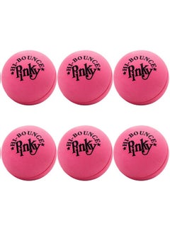 Ja-Ru JA-RU High-Bounce Pinky Ball (6 Pack) Small Bouncy Rubber Balls for Kids. Stress Handball. Indoor & Outdoor Sport Games. Therapy Classroom Playground Toys. Throwing & Juggling 976-6p  - Image 2