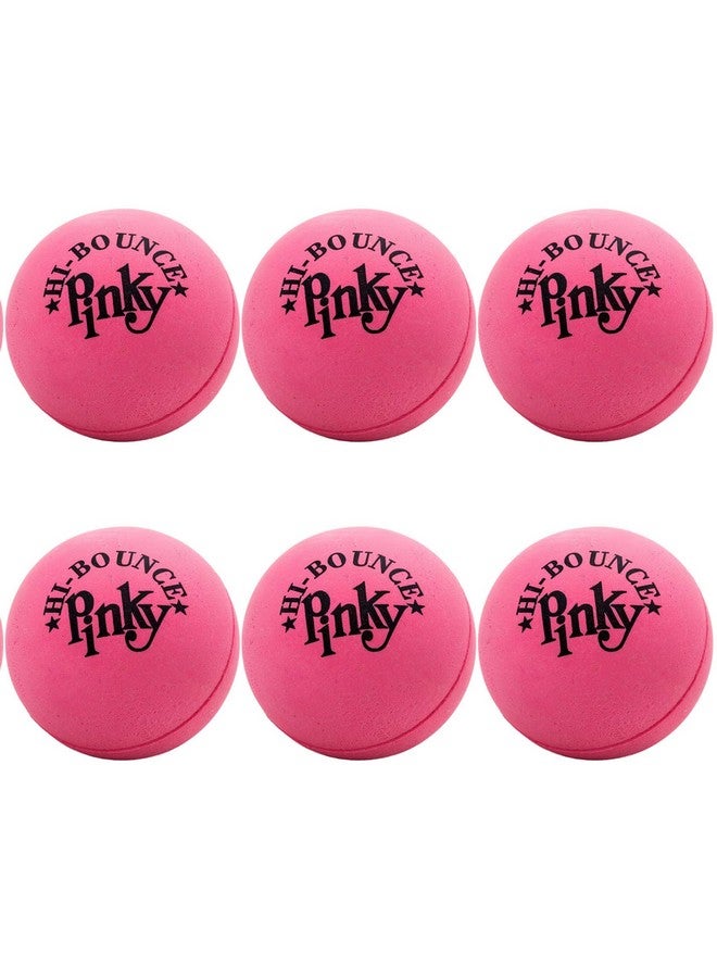 JA-RU High-Bounce Pinky Ball (6 Pack) Small Bouncy Rubber Balls for Kids. Stress Handball. Indoor & Outdoor Sport Games. Therapy Classroom Playground Toys. Throwing & Juggling 976-6p - Image 2